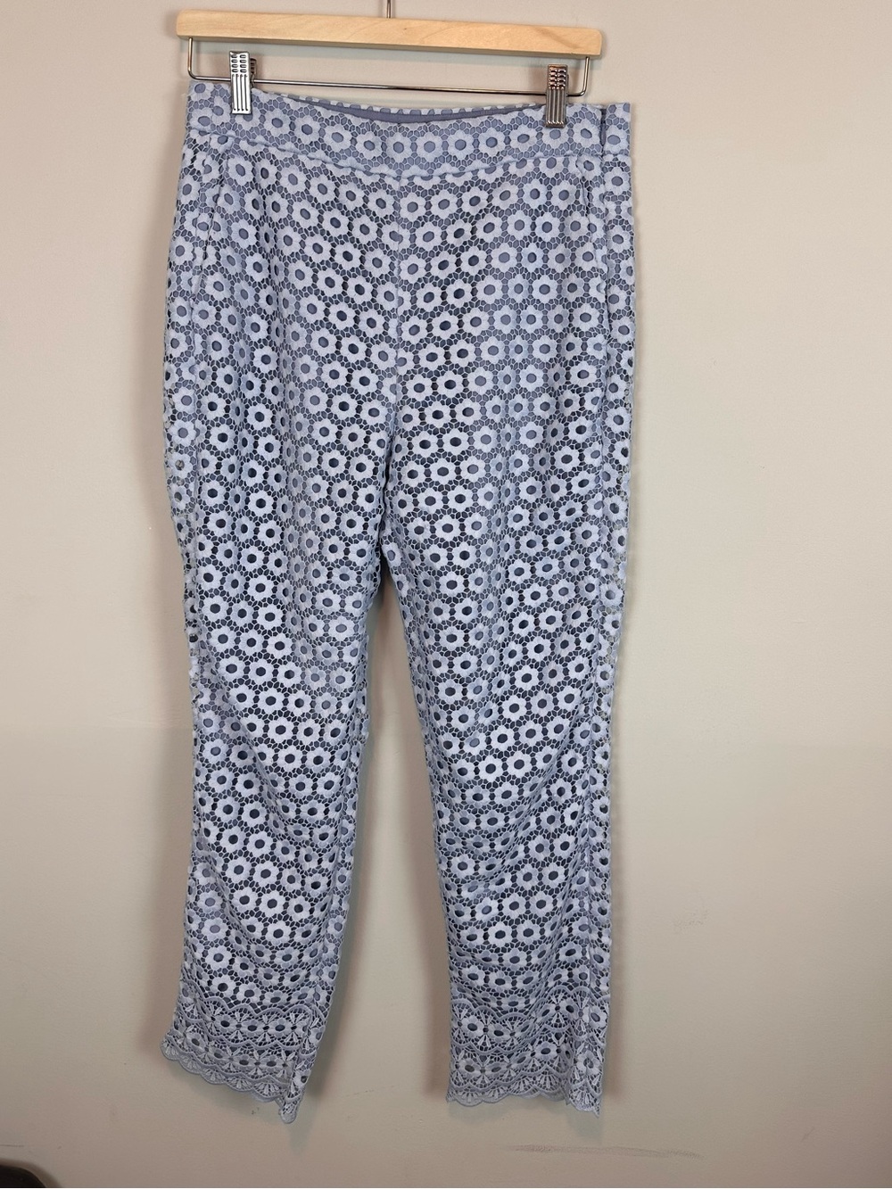 J. CREW Daisylace Pants in Faded Peri Size  8 - Picture 15 of 15